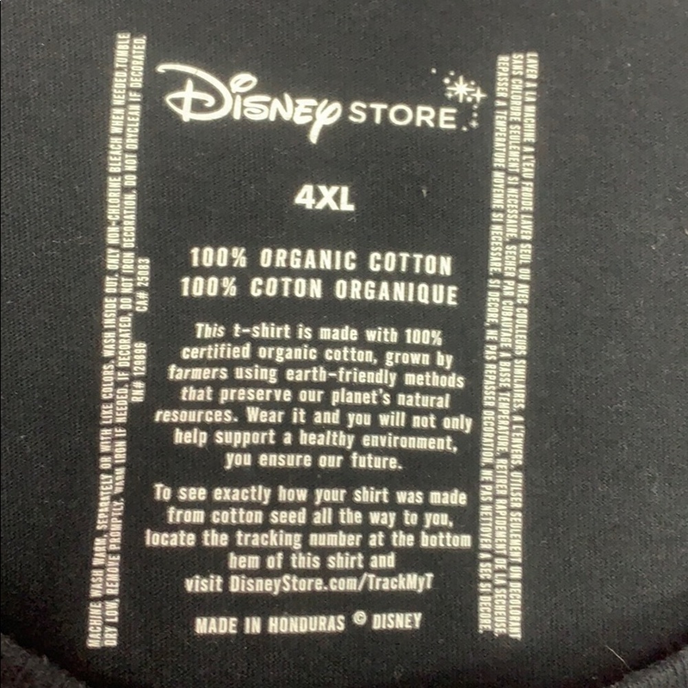 Disney store Mickey short sleeve ombré,glitter top - Picture 3 of 6